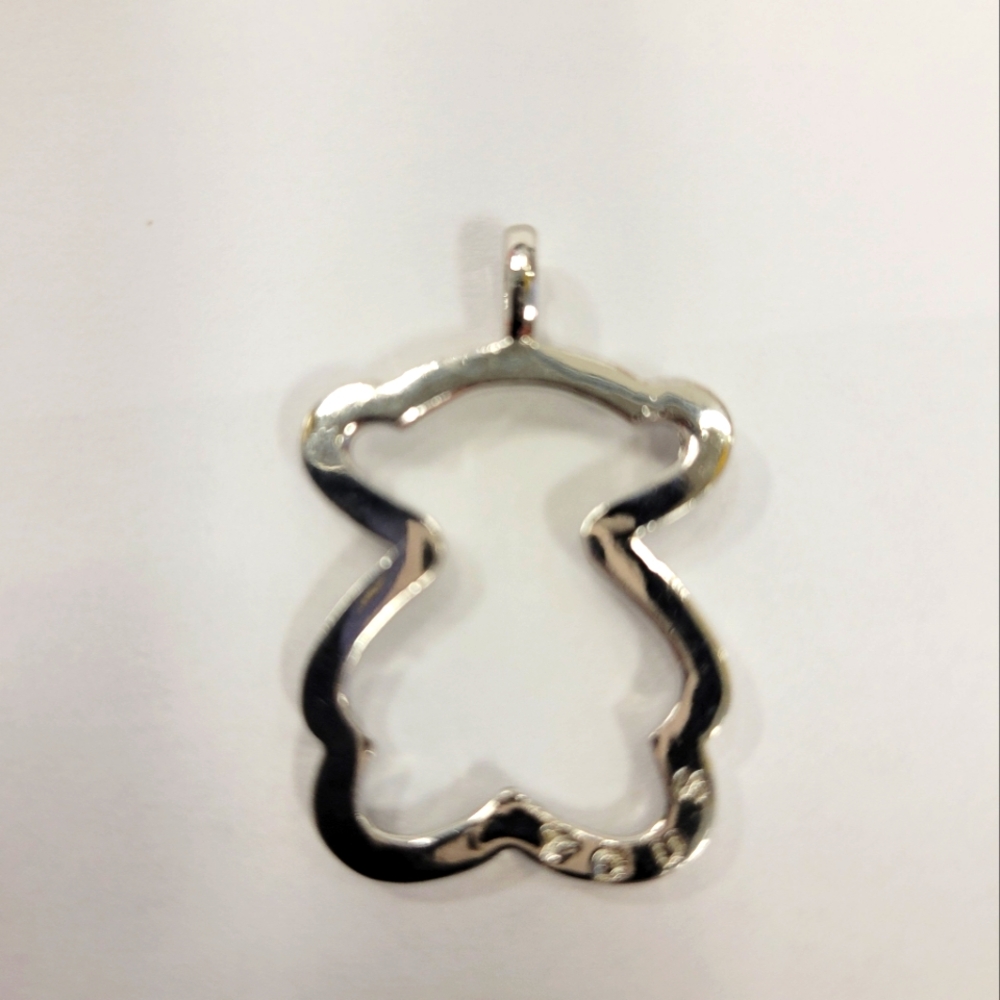 Tous sterling silver teddy bear charm